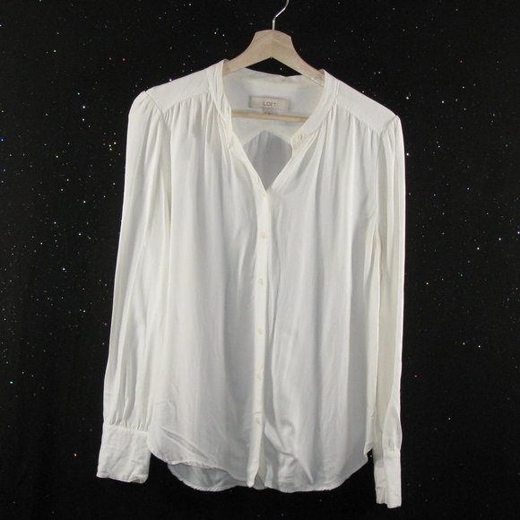 LOFT Tops - Loft Blouse Viscose - Size Medium - Gently Worn